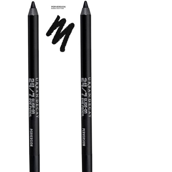 40% SUEPR SALE! ✅ 2 x Urban Decay PERVERSION 24/7 Glide-On Pencils ✨ BNIBs - Picture 2 of 5